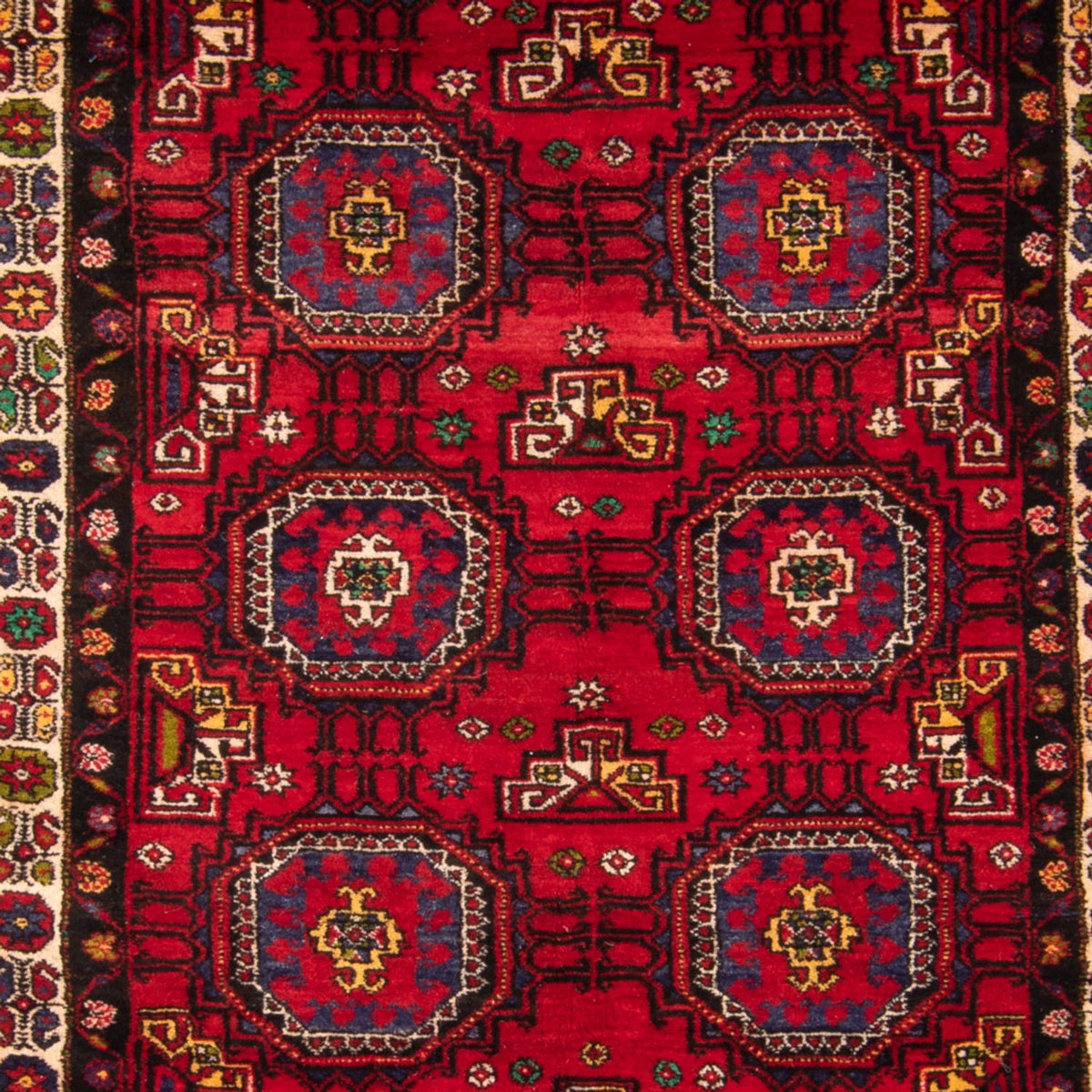 Runner Baluch-matta - 260 x 120 cm - röd