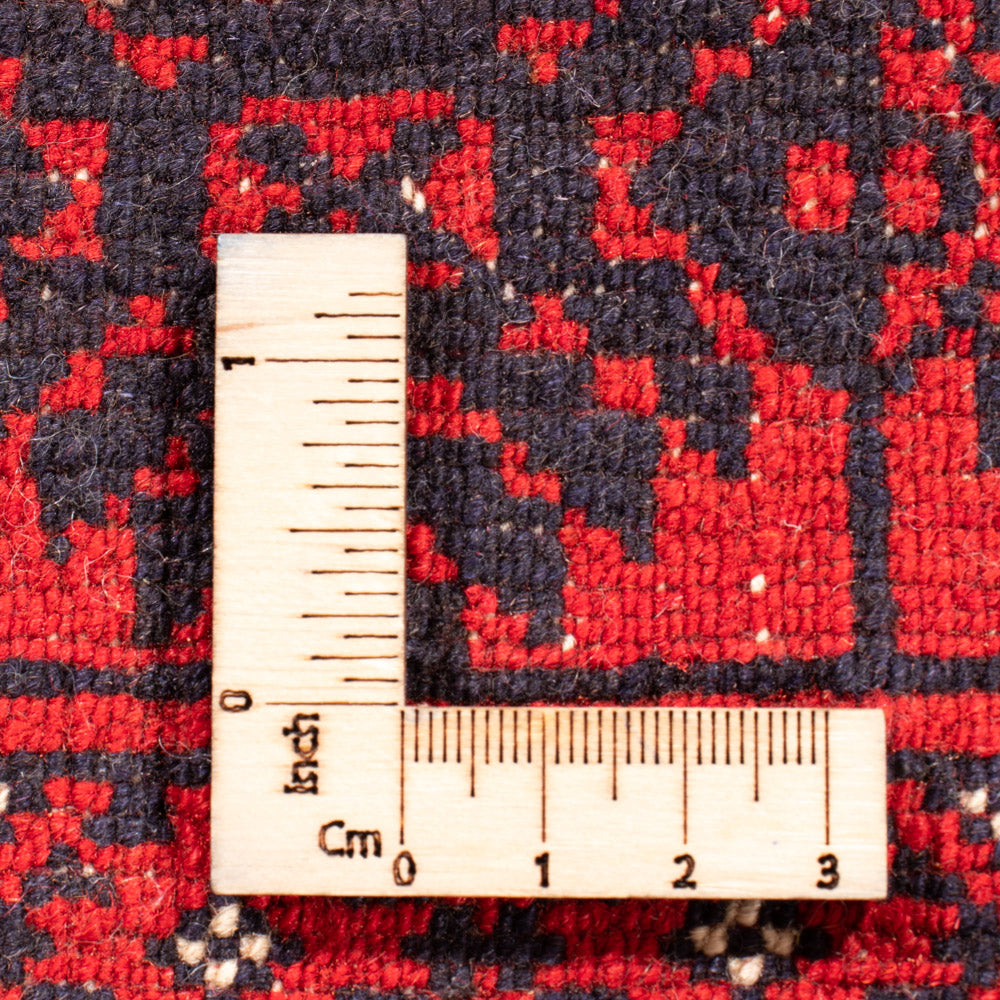 Runner Turkaman-matta - 194 x 85 cm - röd