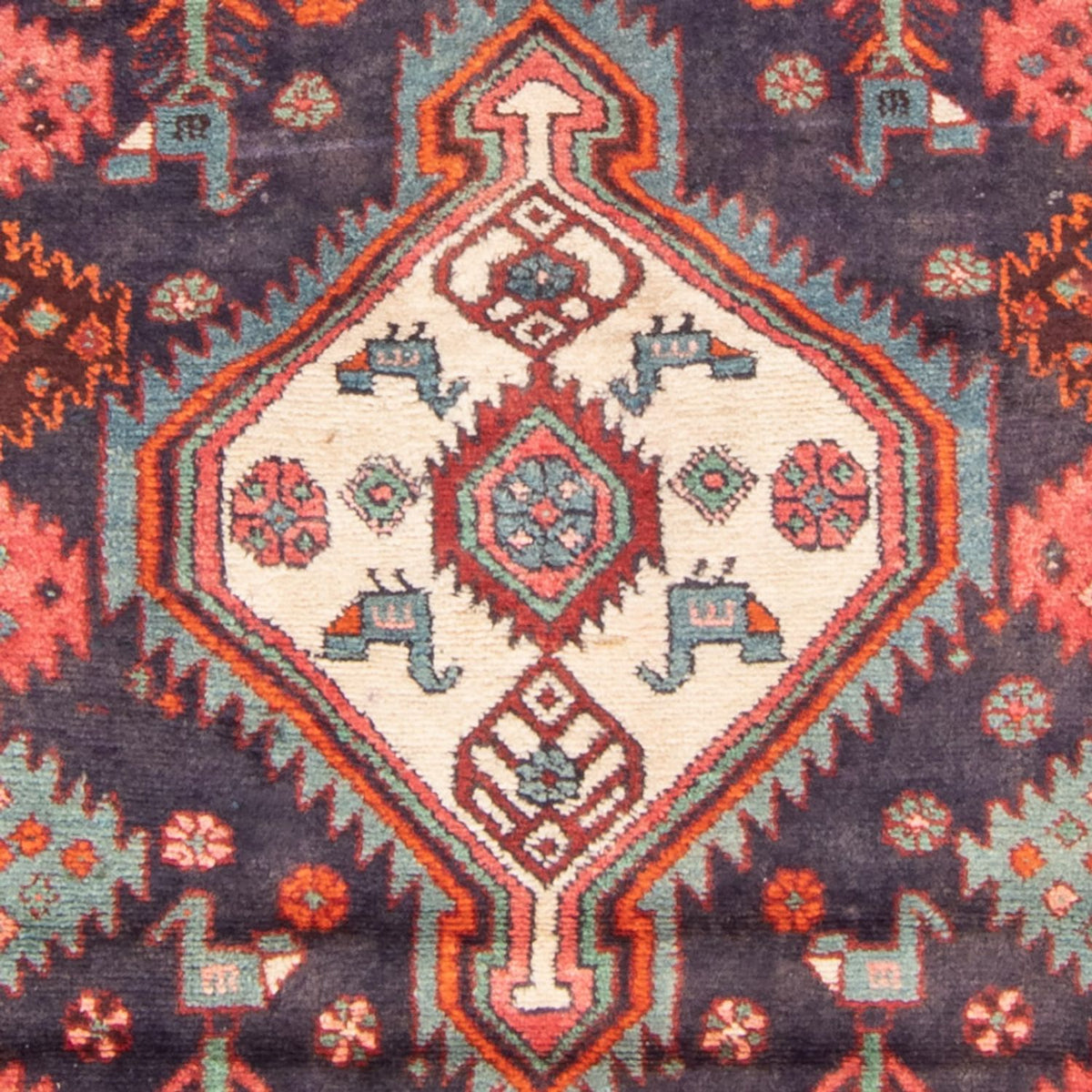 Runner Persisk matta - Nomadic - 225 x 112 cm - mörkblå