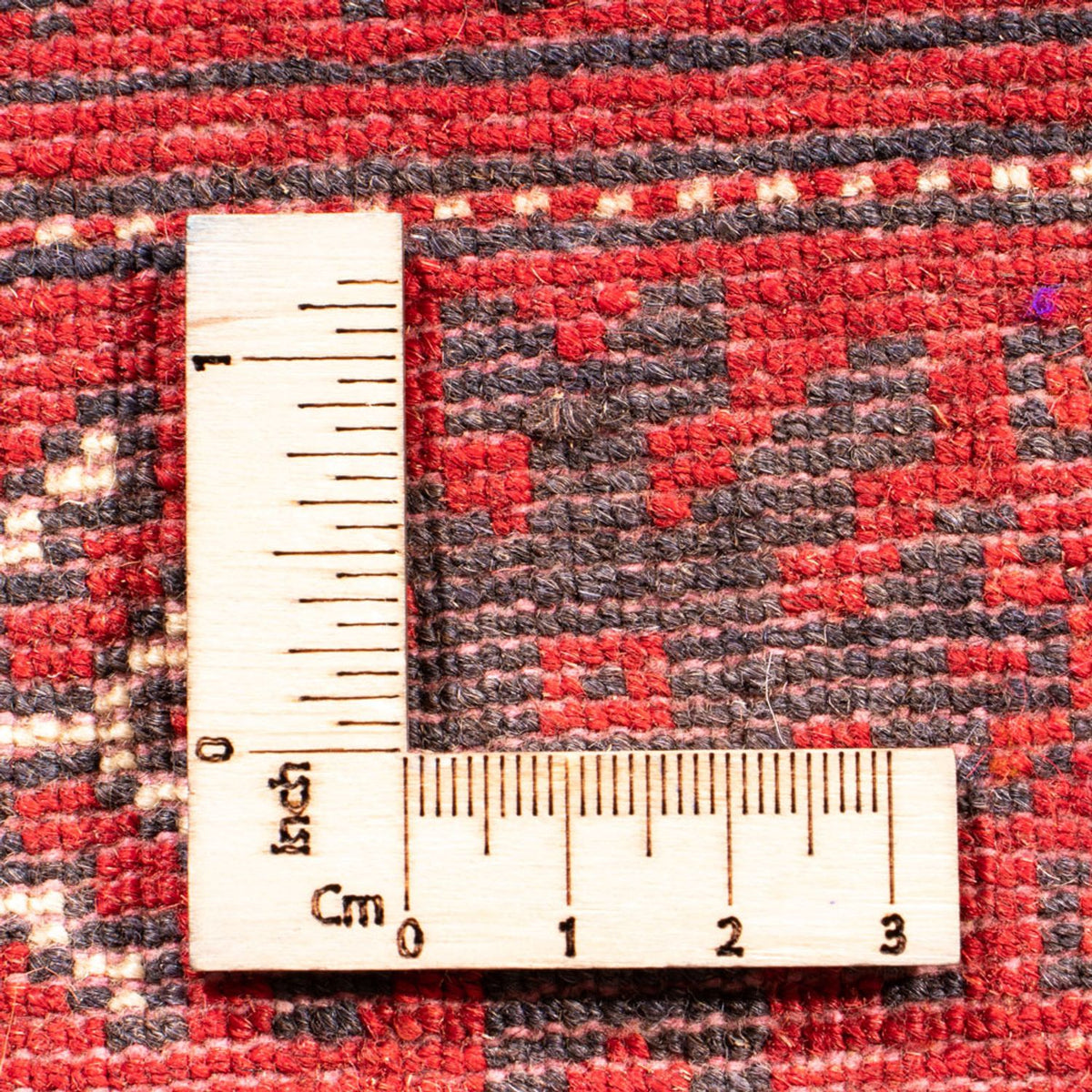 Runner Turkaman-matta - 201 x 86 cm - röd