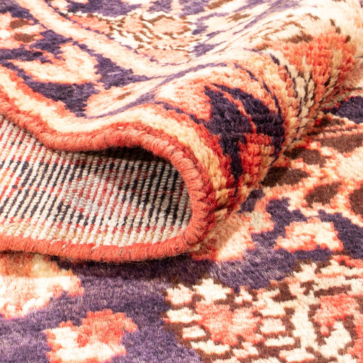 Persisk matta - Nomadic - 208 x 137 cm - mörkblå