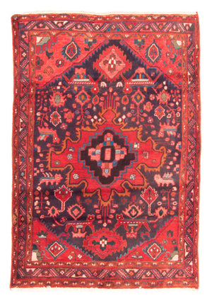 Persisk matta - Nomadic - 196 x 134 cm - mörkblå