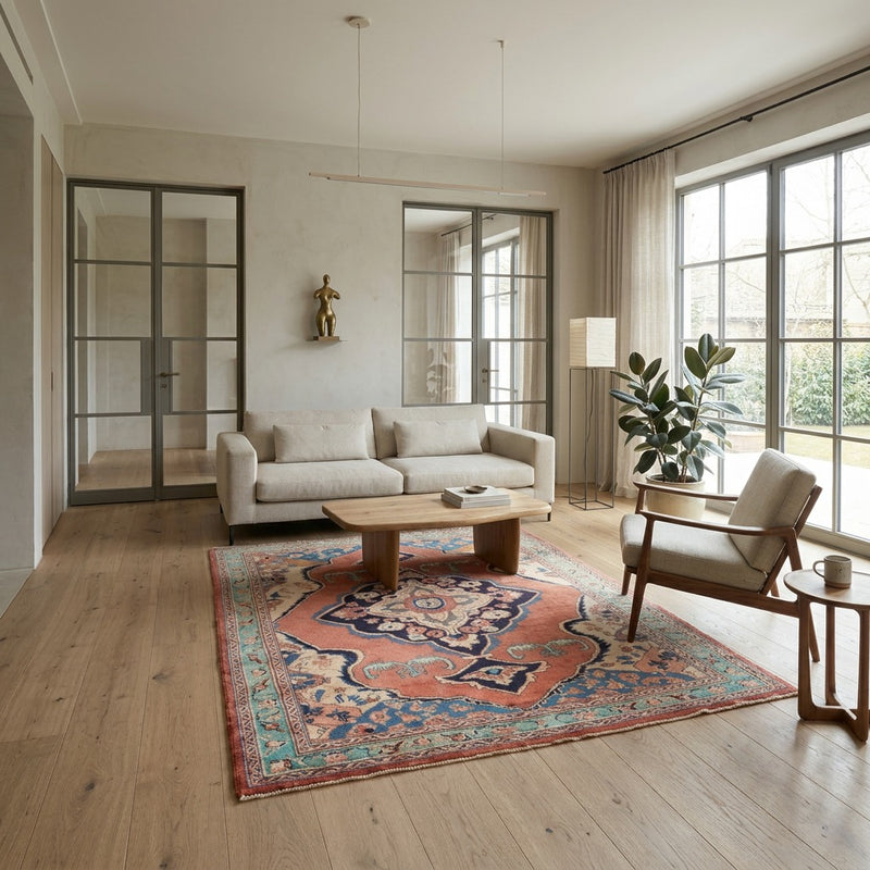 Sarouk Mattan 234x140cm - Persisk matta