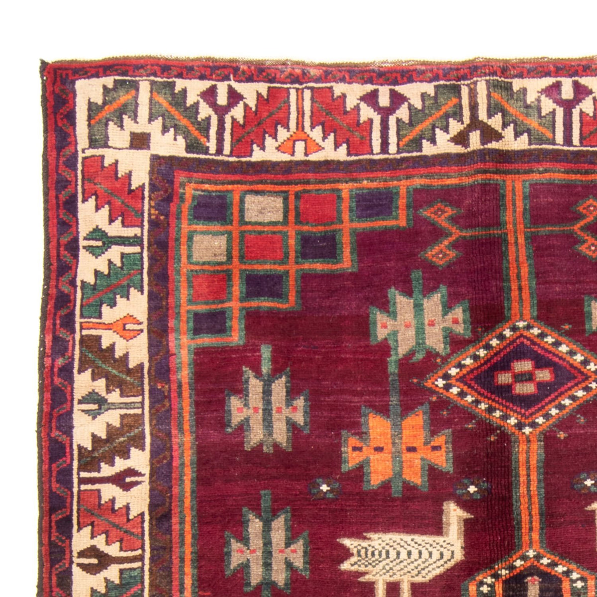 Persisk matta - Nomadic - 245 x 156 cm - lila