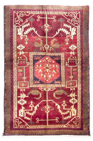 Persisk matta - Nomadic - 250 x 163 cm - rött vin