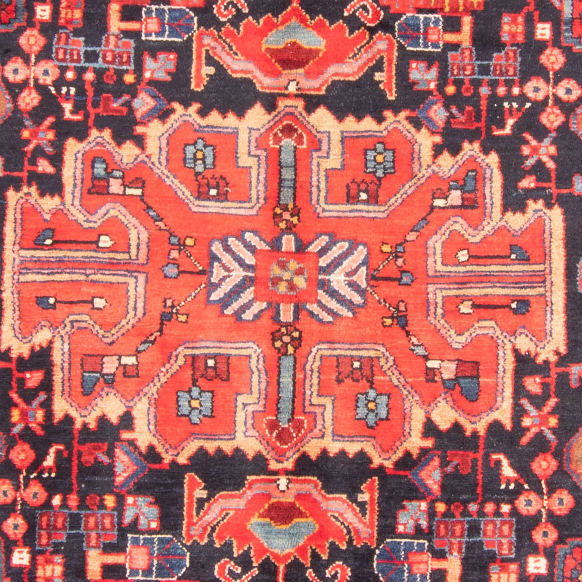 Persisk matta - Nomadic - 274 x 168 cm - mörkblå