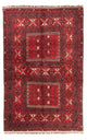 Turkaman-matta 158x244cm - Persisk matta - röd