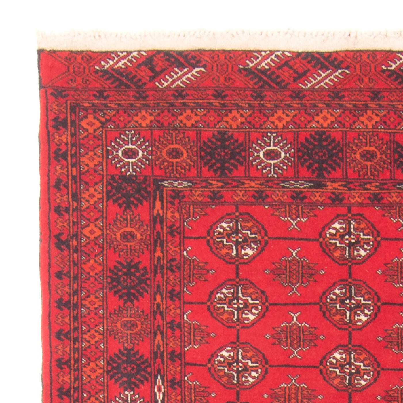 Runner Turkaman-matta - 177 x 97 cm - röd