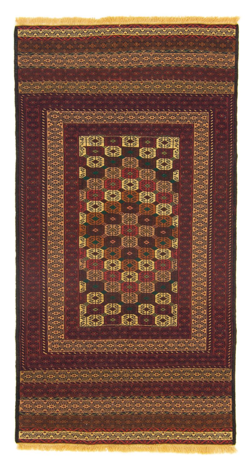 Kelim Carpet - orientalisk matta - 169 x 87 cm - brun