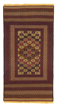 Kelim Carpet - orientalisk matta - 169 x 87 cm - brun