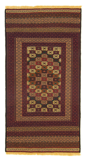 Kelim Carpet - orientalisk matta - 169 x 87 cm - brun