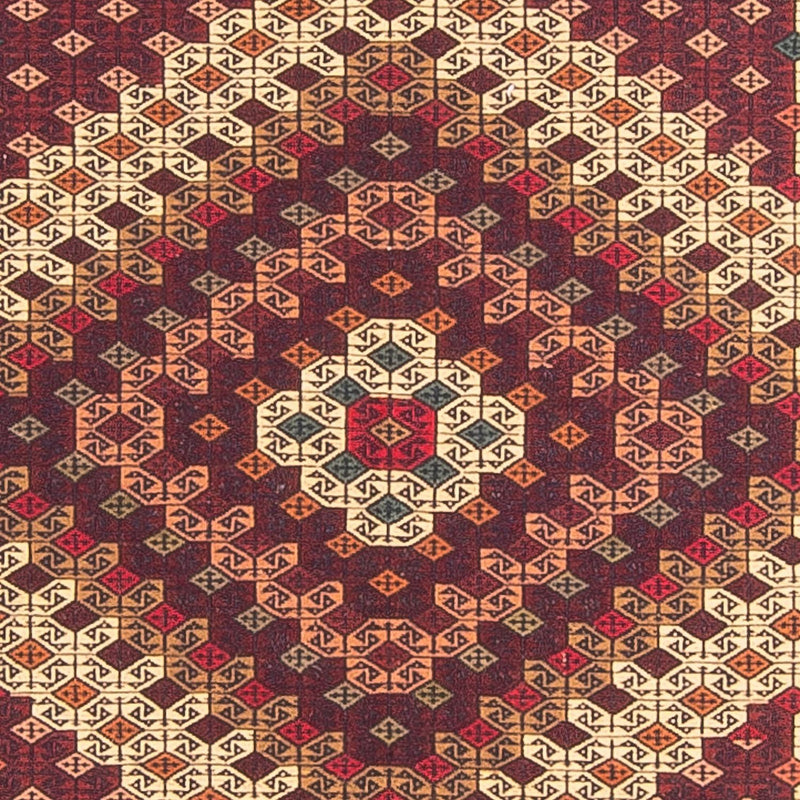 Kelim Carpet - orientalisk matta - 196 x 127 cm - flerfärgad