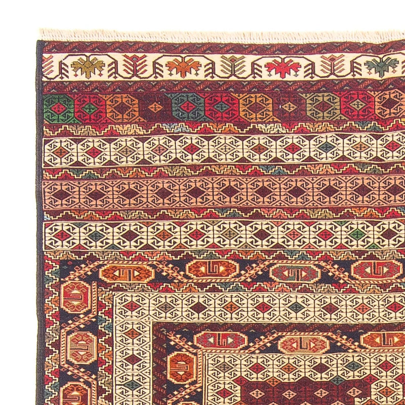 Kelim Carpet - orientalisk matta - 196 x 127 cm - flerfärgad