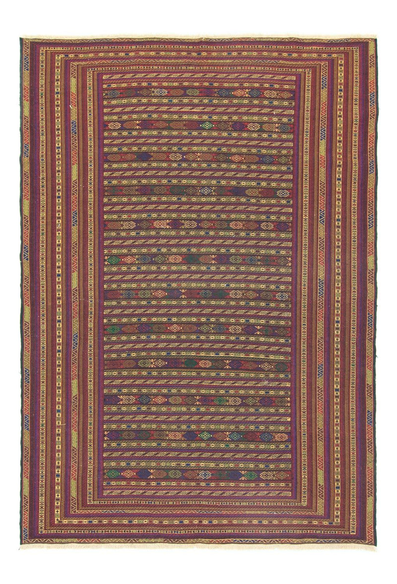 Kelim Carpet - orientalisk matta - 278 x 195 cm - brun