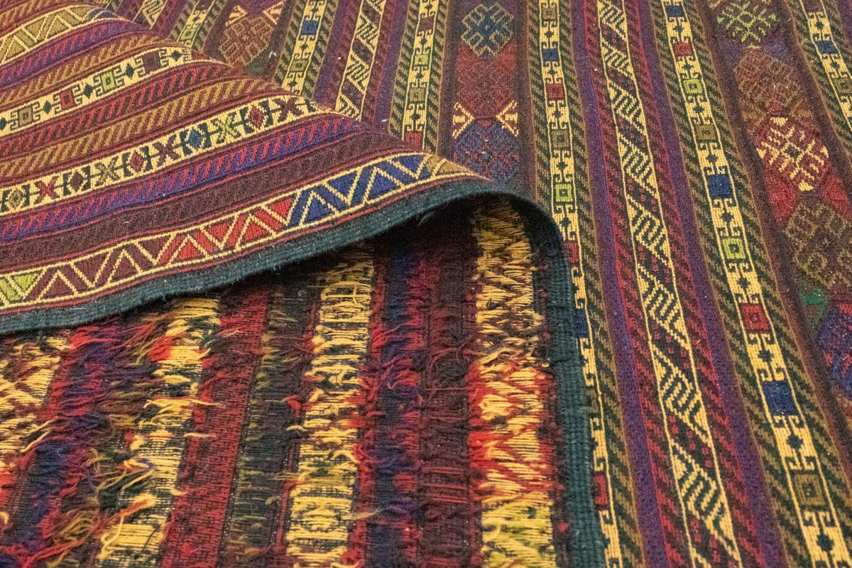 Kelim Carpet - orientalisk matta - 278 x 195 cm - brun