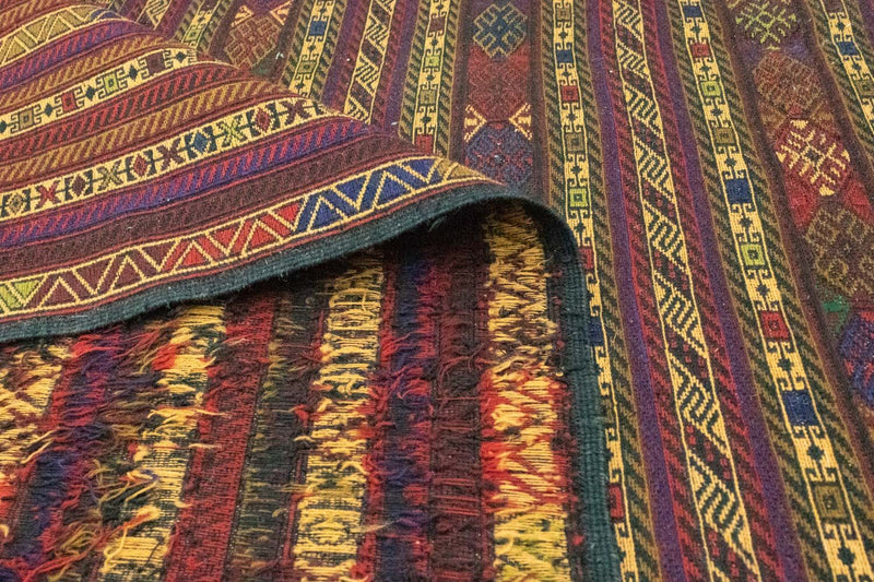 Kelim Carpet - orientalisk matta - 278 x 195 cm - brun