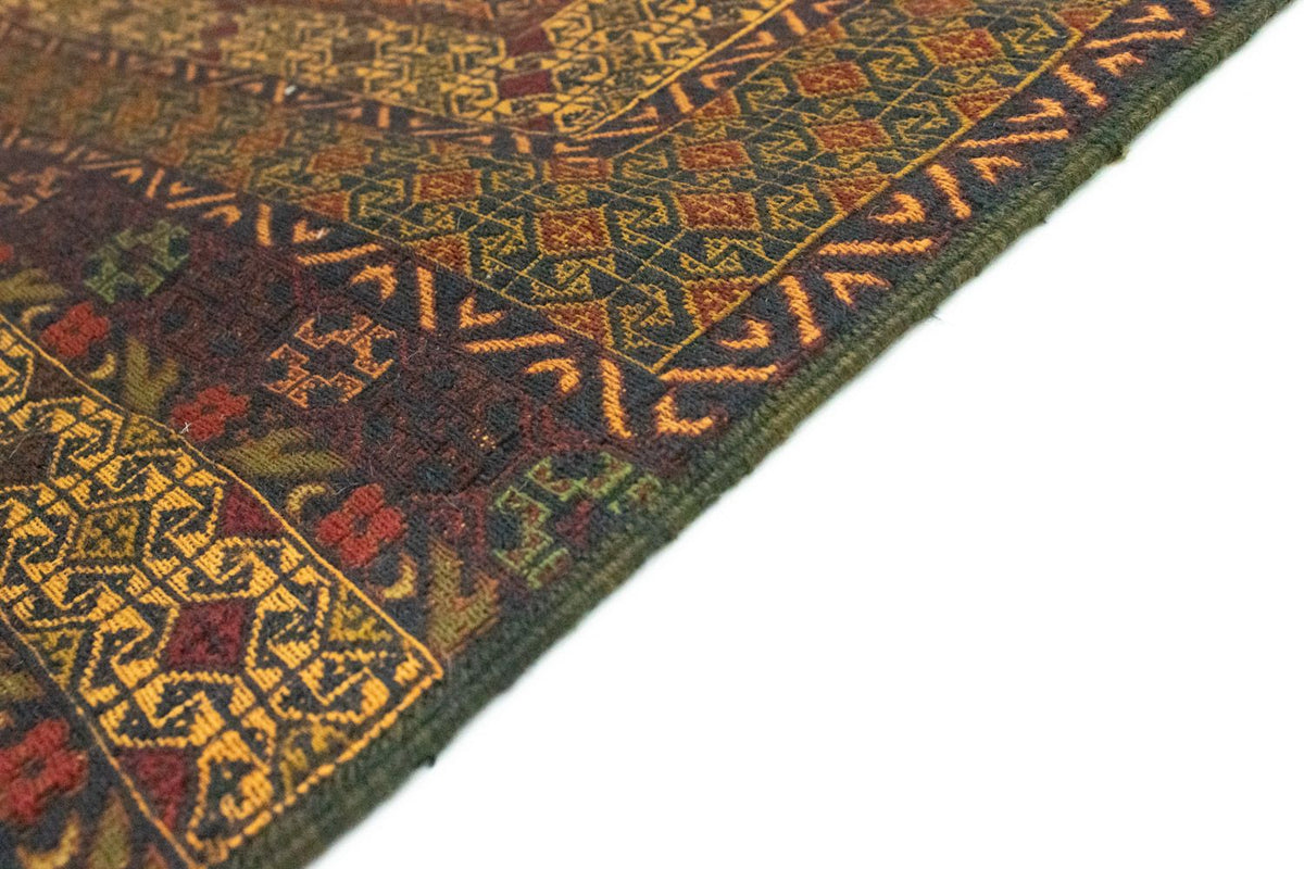 Kelim Carpet - orientalisk matta - 198 x 137 cm - flerfärgad
