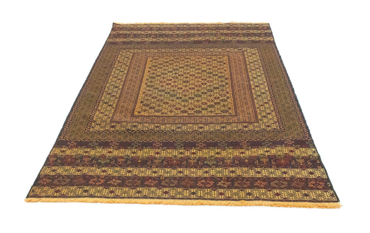 Kelim Carpet - orientalisk matta - 198 x 137 cm - flerfärgad