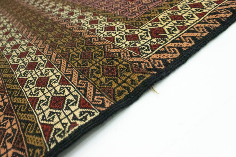 Kelim Carpet - orientalisk matta - 185 x 132 cm - flerfärgad