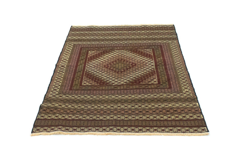 Kelim Carpet - orientalisk matta - 185 x 132 cm - flerfärgad