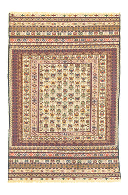 Kelim Carpet - orientalisk matta - 183 x 127 cm - beige
