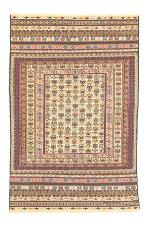 Kelim Carpet - orientalisk matta - 183 x 127 cm - beige
