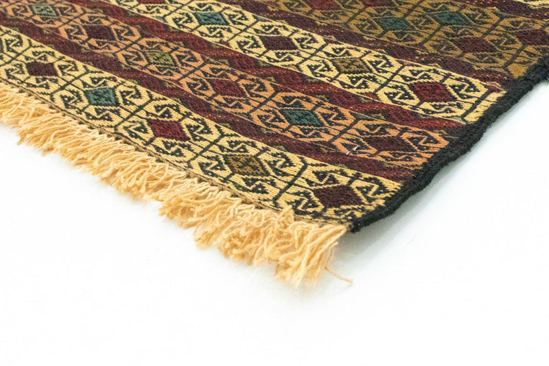 Kelim Carpet - orientalisk matta - 197 x 131 cm - flerfärgad