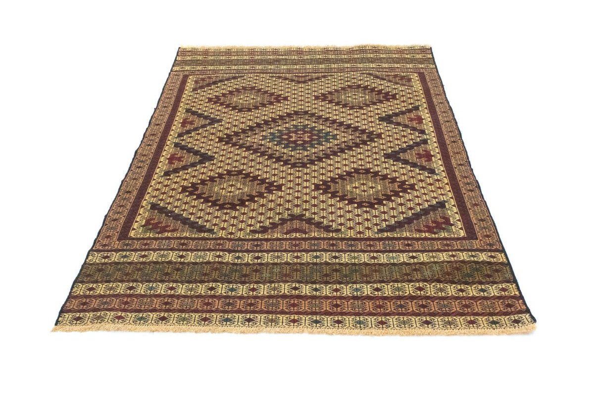 Kelim Carpet - orientalisk matta - 197 x 131 cm - flerfärgad