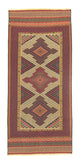 Afghansk kilim Mattan 191x88cm