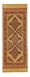 Runner Kelim Carpet - orientalisk matta - 212 x 82 cm - flerfärgad