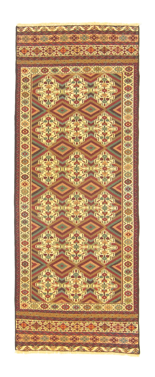 Runner Kelim Carpet - orientalisk matta - 184 x 72 cm - beige