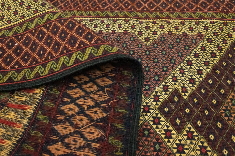 Runner Kelim Carpet - orientalisk matta - 201 x 82 cm - beige