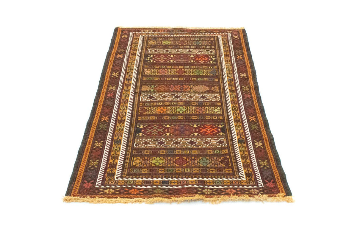 Kelim Carpet - orientalisk matta - 138 x 78 cm - flerfärgad