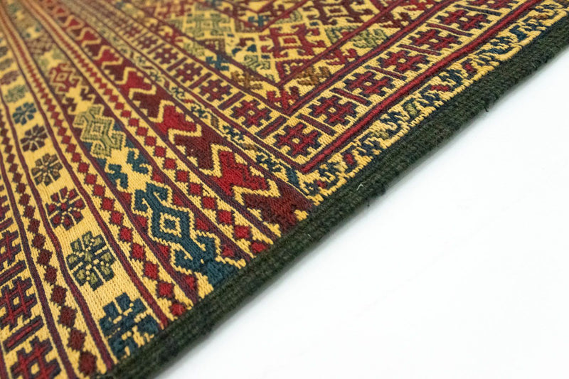 Kelim Carpet - orientalisk matta - 208 x 133 cm - brun