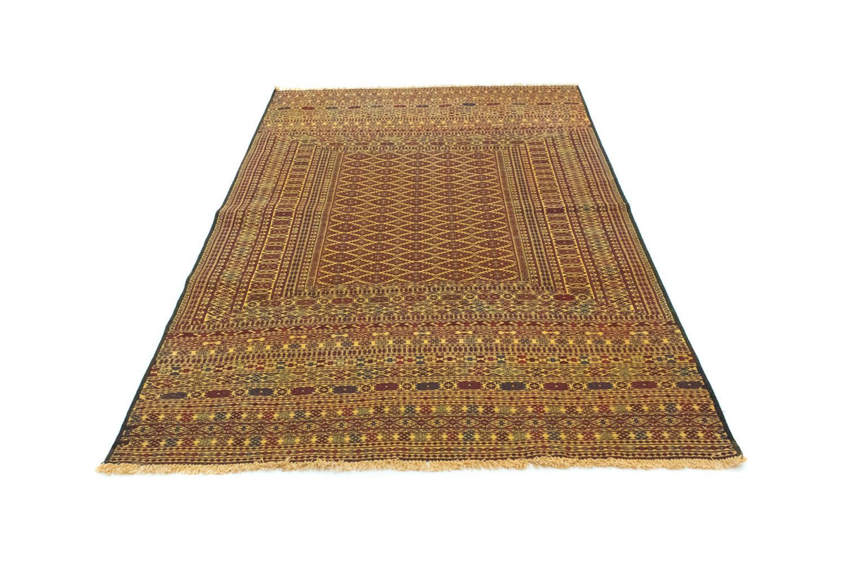 Kelim Carpet - orientalisk matta - 208 x 133 cm - brun