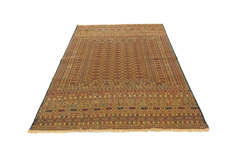 Kelim Carpet - orientalisk matta - 208 x 133 cm - brun