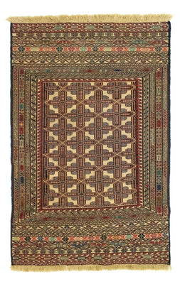 Kelim Carpet - orientalisk matta - 137 x 87 cm - beige