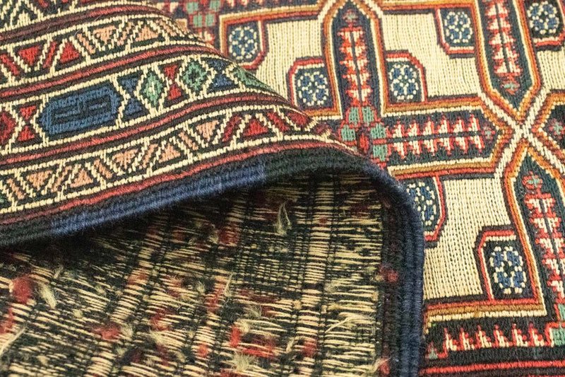 Kelim Carpet - orientalisk matta - 137 x 87 cm - beige