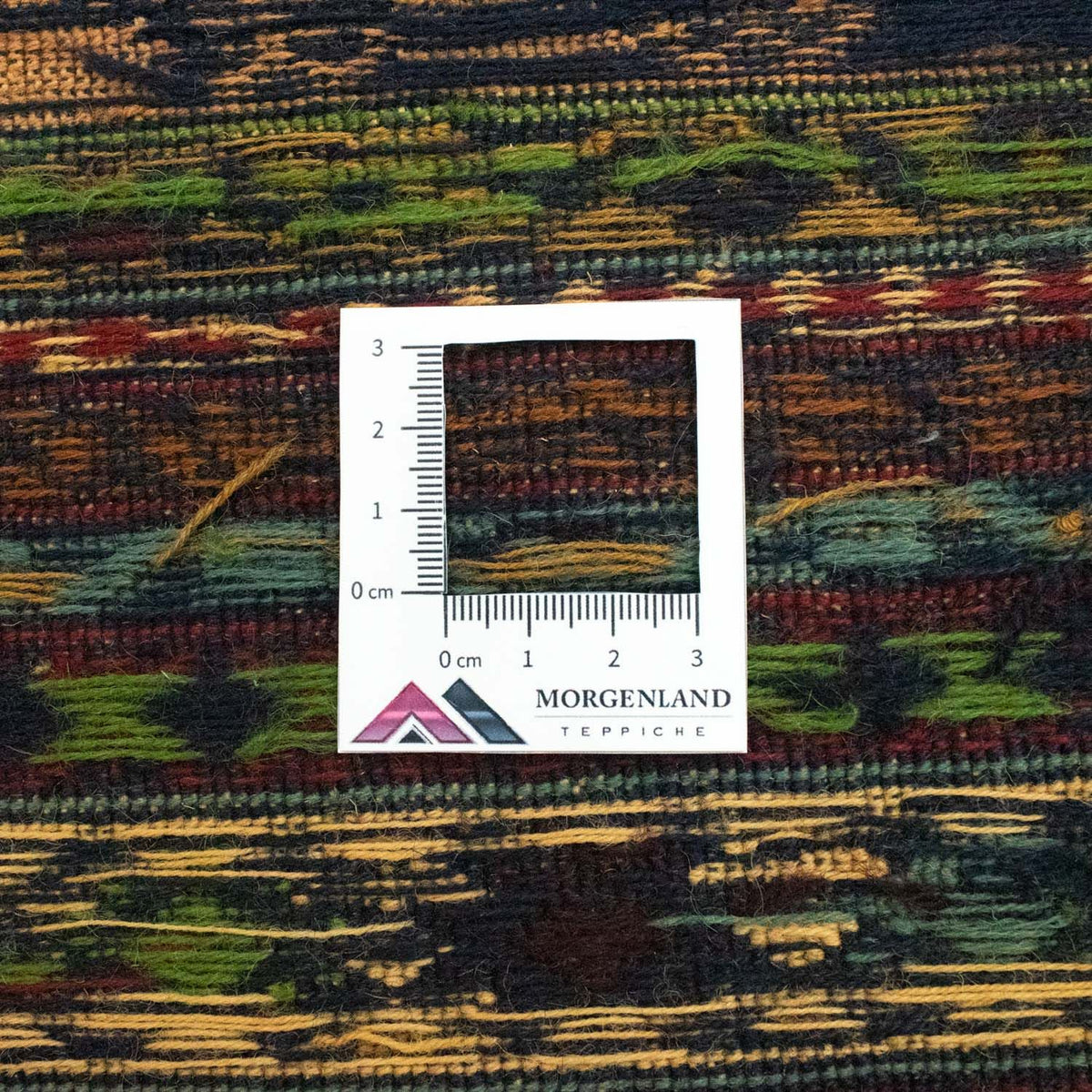 Runner Kelim Carpet - orientalisk matta - 202 x 84 cm - blå