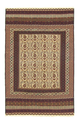 Kelim Carpet - orientalisk matta - 188 x 121 cm - brun