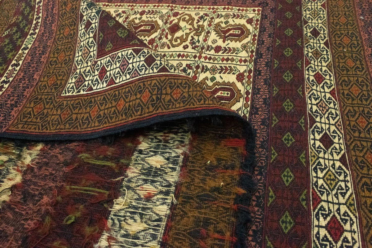 Kelim Carpet - orientalisk matta - 196 x 123 cm - beige