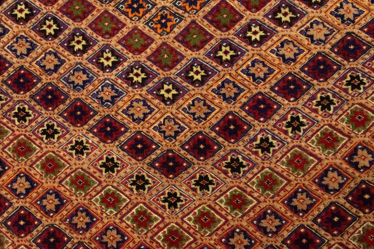 Kelim Carpet - orientalisk matta - 196 x 154 cm - orange