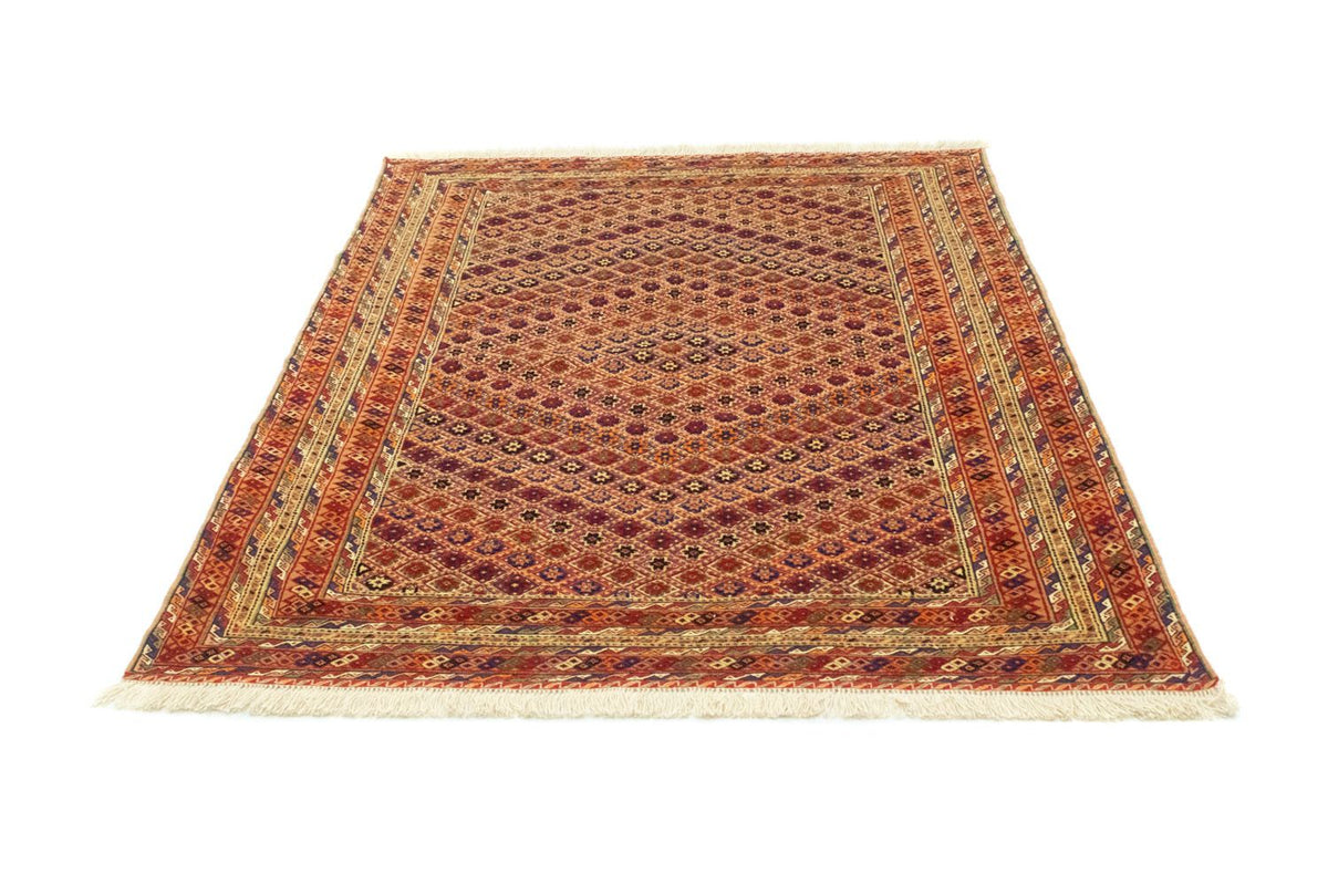 Kelim Carpet - orientalisk matta - 196 x 154 cm - orange