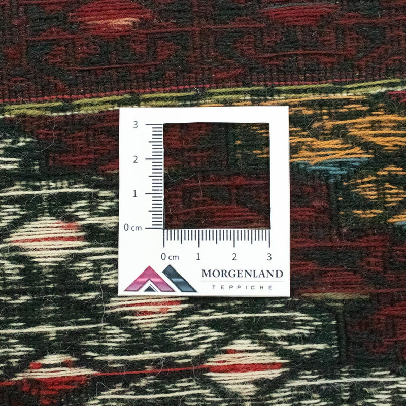 Runner Kelim Carpet - orientalisk matta - 190 x 75 cm - brun