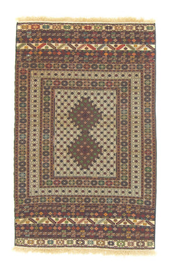 Kelim Carpet - orientalisk matta - 157 x 100 cm - beige