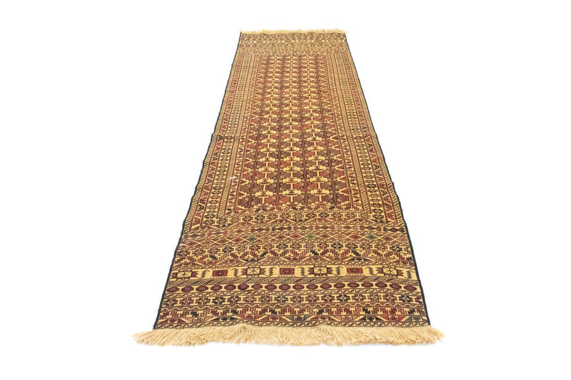 Runner Kelim Carpet - orientalisk matta - 291 x 82 cm - flerfärgad