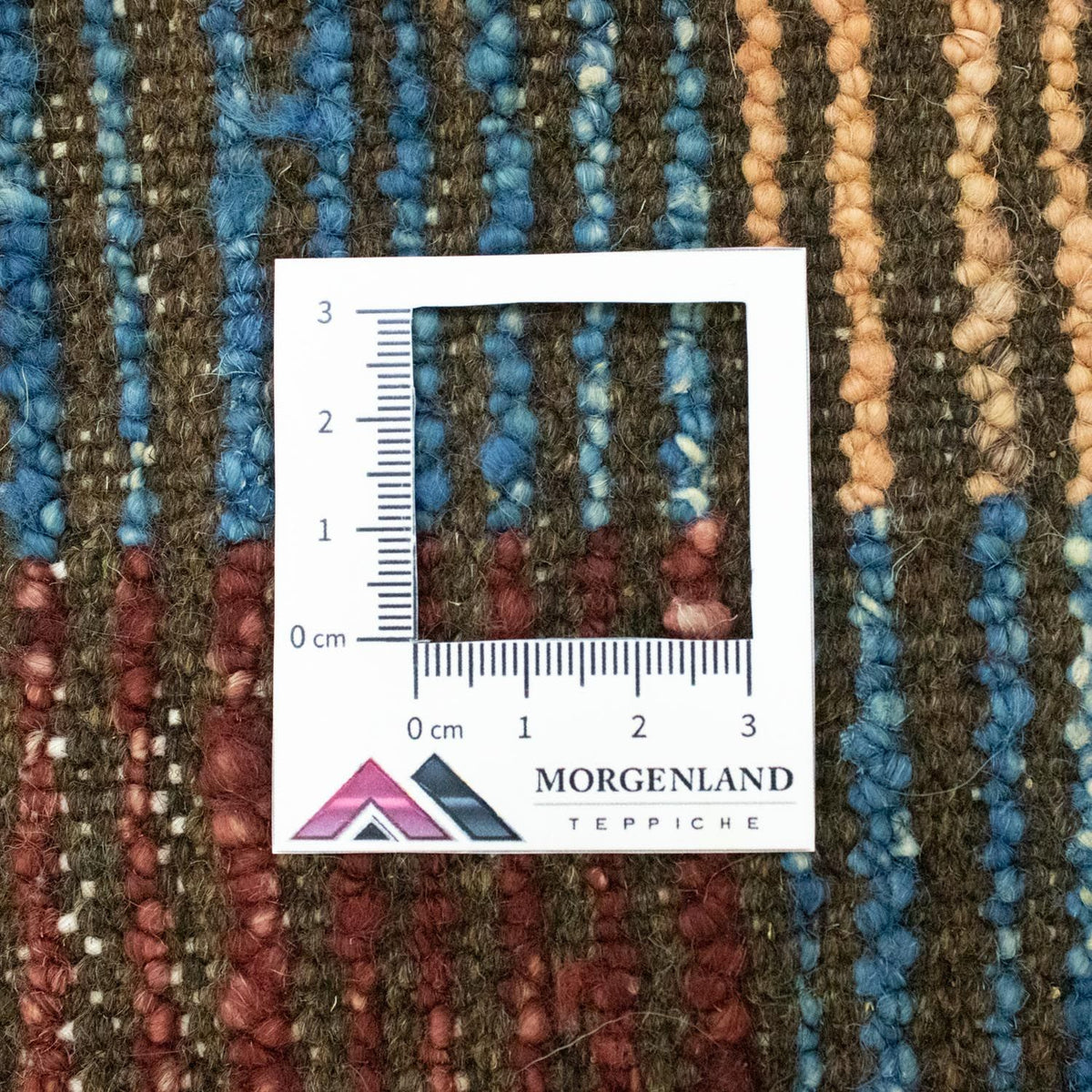 Berber matta - 206 x 143 cm - färgad