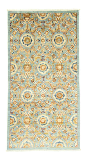 Runner Ziegler Carpet - Modern - 194 x 100 cm - grön