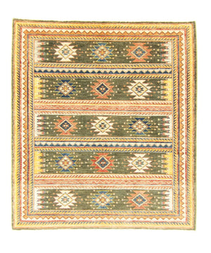 Ziegler Carpet - 173 x 155 cm - grön