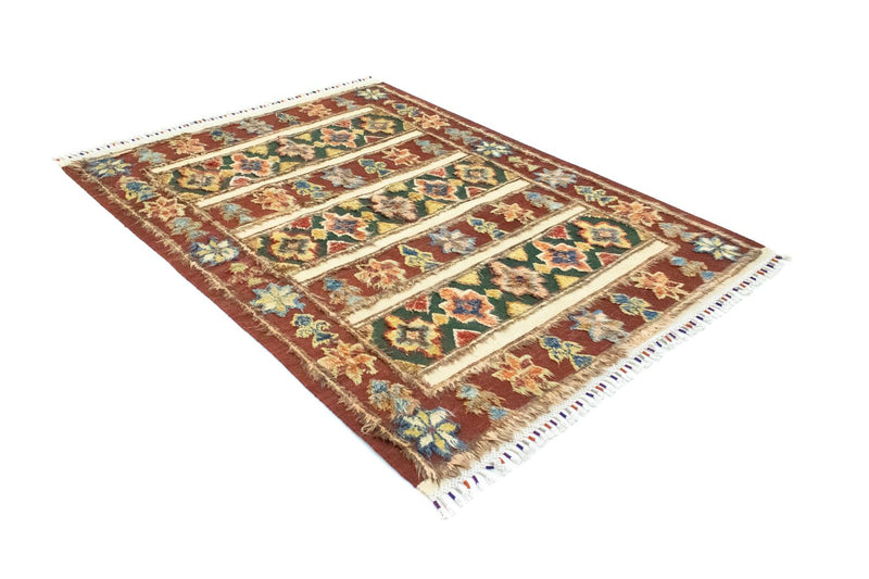 Berber matta - 211 x 158 cm - röd